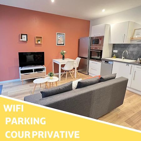 Le Remois - Parking - Cour Privative - Wifi Appartement Reims Buitenkant foto