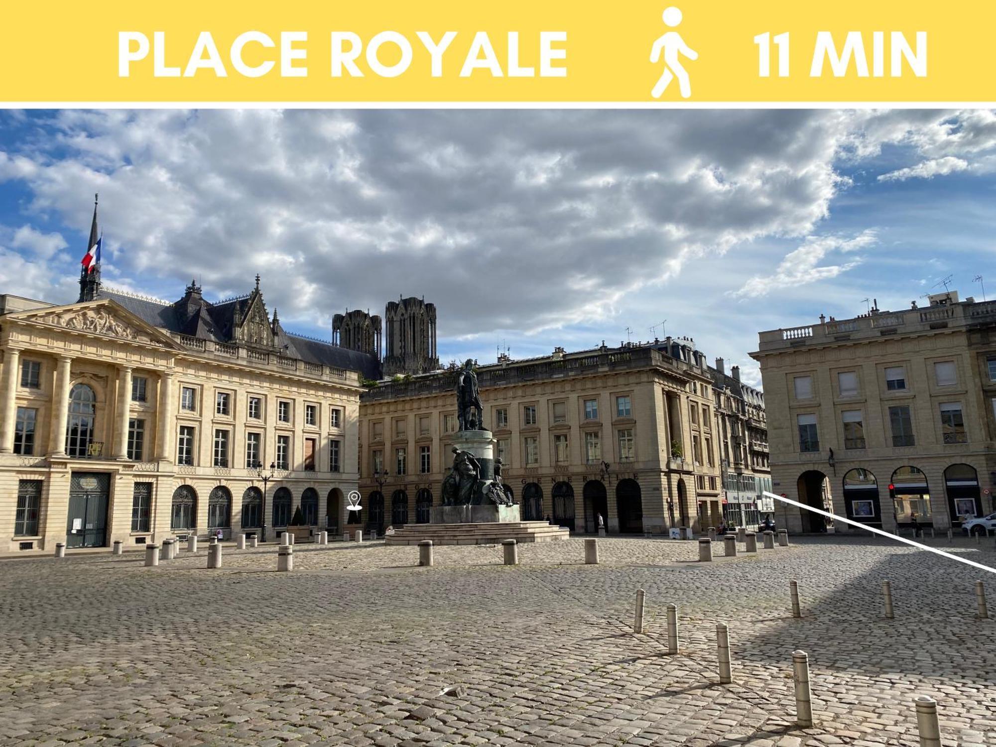 Le Remois - Charmant T2 - Renove - Parking - Cour Privative - Wifi Reims Buitenkant foto